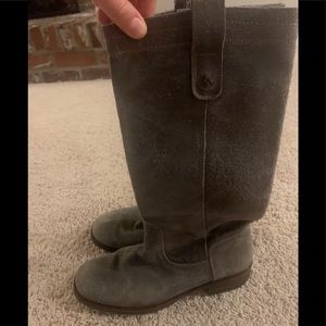 Fiorentini & Baker grey suede boot